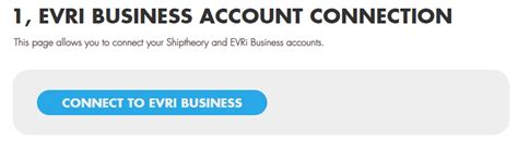 evri new business account